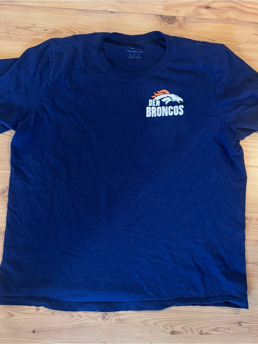 Nike Navy Denver Broncos Tee - Broncos Country
